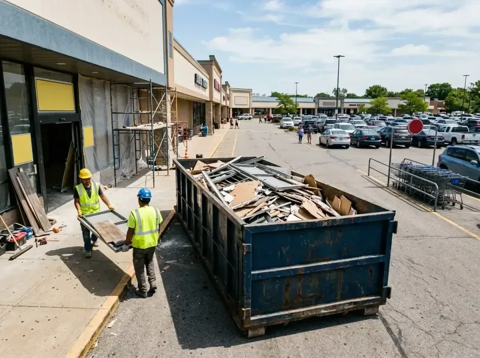 retail-store-renovation-debris-003 — frequently asked questions, Roll-off Dumpster Rentals in Jersey Village, TX